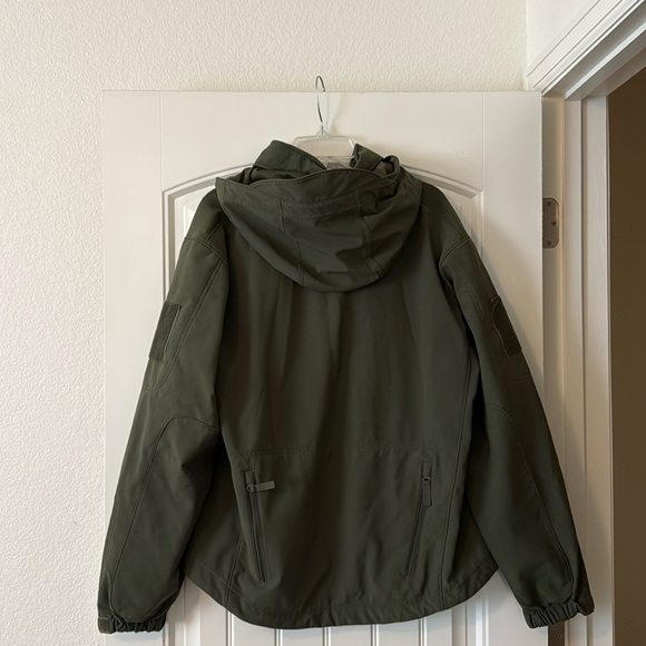 Men’s Condor Olive Green Tactical Zip Up Jacket with Hood - Picture 6 of 6